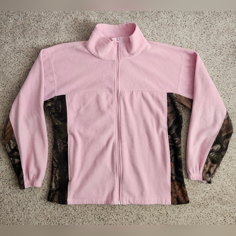 Wood'n Trail Pink Camo Fleece Jacket